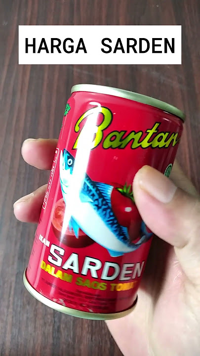 SARDEN KALENGAN UKURAN KECIL #sardenkaleng #sardenkecil #sarden