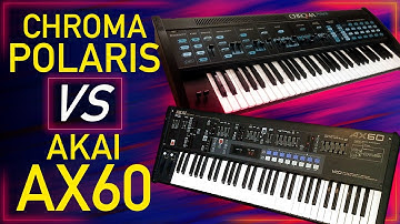 CHROMA POLARIS vs AKAI AX60: Live Sound Demo and Comparison!