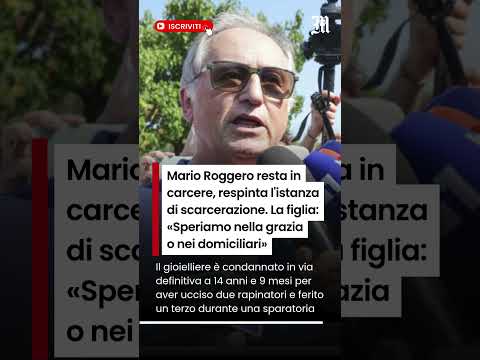 Video Mario Roggero resta in carcere, respinta l'istanza di scarcerazione