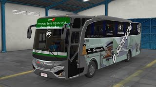 Bus Simulator Indonesia|Livery~P.O Haryanto Becak|Driving game screenshot 5
