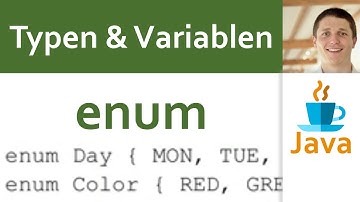 💻 JAVA | Typen & Variablen 10 - Aufzählungs-Datentyp enum (Enumeration)