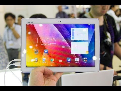 ASUS ZenPad 10 Z300M Hands On at Computex 2016 (English)