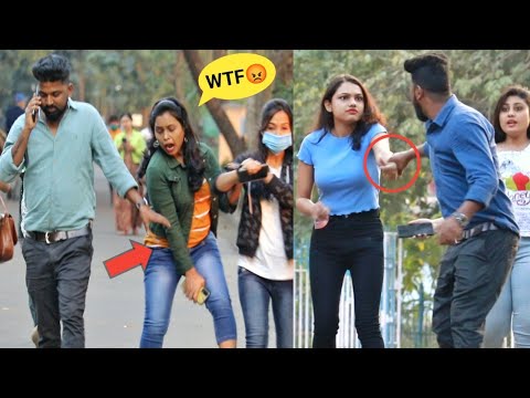 What Happens after Holding Hands of Strangers Girls?😳😳 Part-2