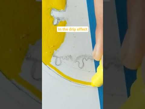 Drawing The Snapchat Logo With Posca Markers Art Artwork Shorts Poscamarkers Fyp Satisfying