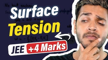 Surface Tension with PYQs #jee #neet Vikrant Kirar