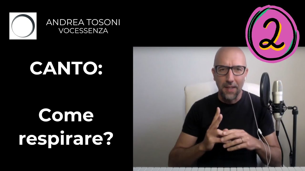 RESPIRO (parte 2 di 3) Come respirare durante il canto - Metodo Vocessenza