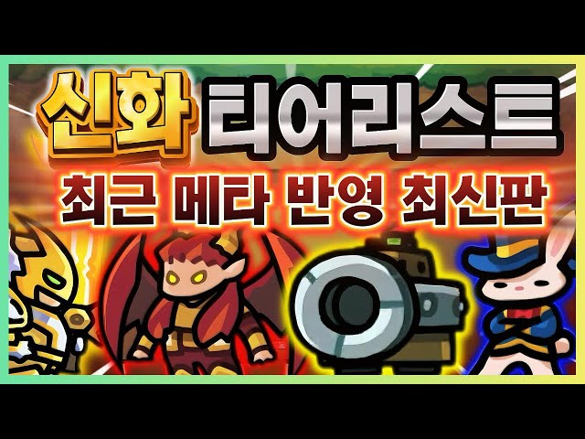 The Latest Mythic Tier List Including Jatan, All Wrapped Up in One