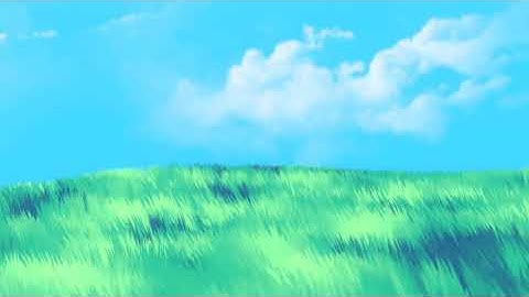 Studio Ghibli-Style Grass | #Blender3D