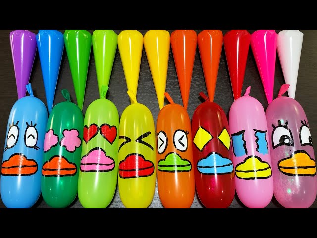 MAKING SLIME WITH PIPING BAG VS BALLOON ! SATISFYING VIDEOS #5179 class=