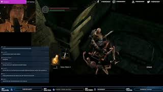 SECOND TIME playing DARK SOULS @ItsDrewsif
