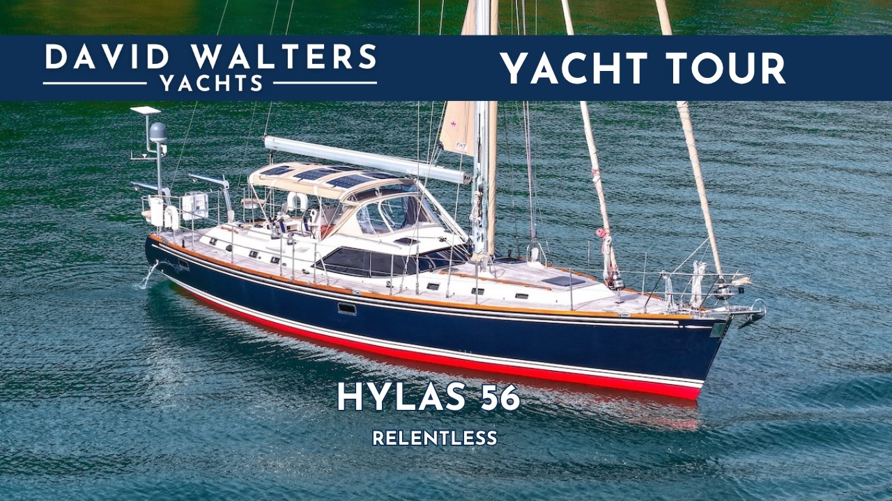 ⁣2012 Hylas 56 | RELENTLESS - German Frers Bluewater Cruiser