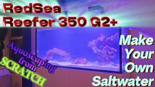 RedSea Reefer 350 G2+ Setup / How to Make Your Own Saltwater with Perfect Salinity