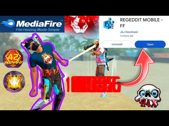 FFH4X 🧐 Free Fire Injector Mediafıre Link 😱 Regedit Ffh4x Mod Menu free  fire