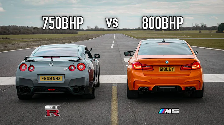 I WENT *DRAG RACING* IN MY 750BHP NISSAN GTR!!