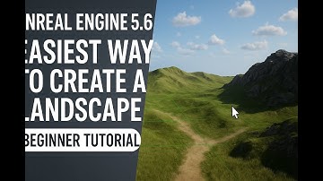 Easiest Way to Create a Landscape in Unrealengine 5.6
