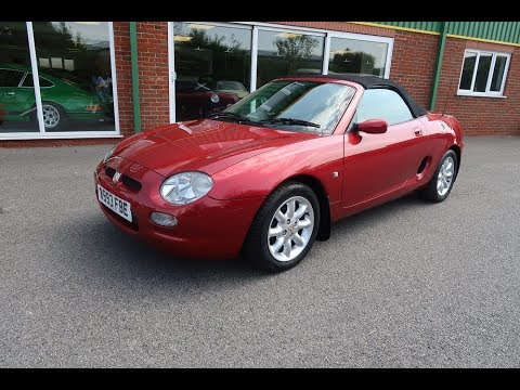 Sold 00 Mg Mgf 1 8i 2dr Roadster Convertible Classic Car For Sale In Louth Lincolnshire Youtube