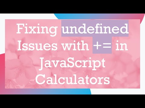 Fixing undefined Issues