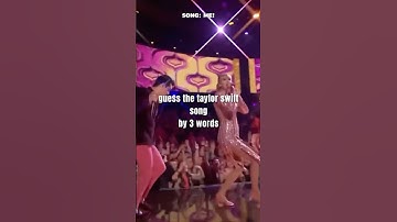 guess the taylor swift song by 3 words || #taylorsversion #fyp #erastour ||