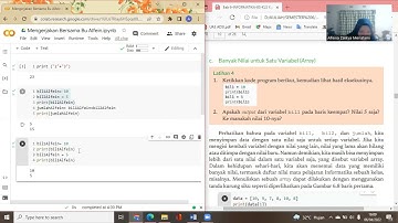 Pembahasan latihan 4 Mengenal Python pada mata pelajaran Informatika Kelas X unit Analisis Data