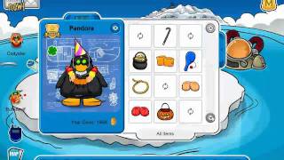 iCP Club Penguin | Pandora's Items (ALL)