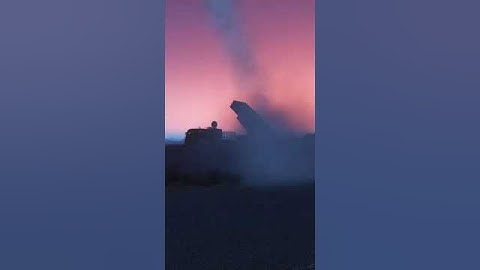 RM70 MLRS barrage #shorts