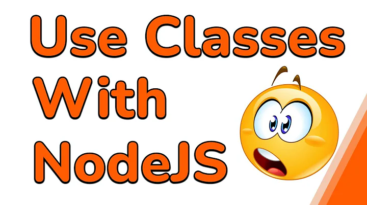 Use Classes In NodeJS | Inheritance | Express App using classes | Node.js ES6 classes with require