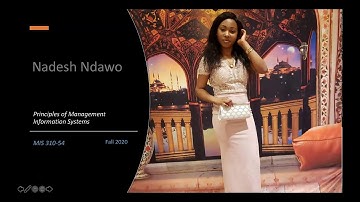 MIS 310 54 Self Intro