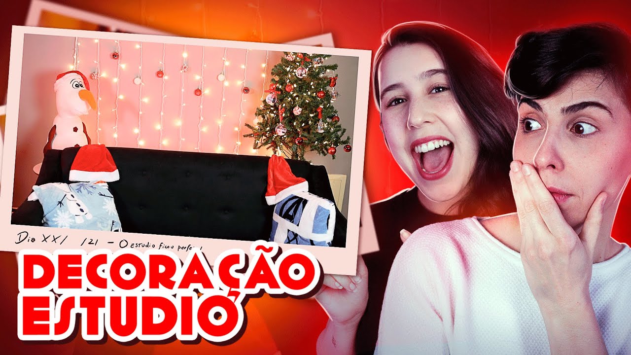TOUR PELO CENÁRIO DO VLOGMAS 2021! - Vlog de decoração. #02