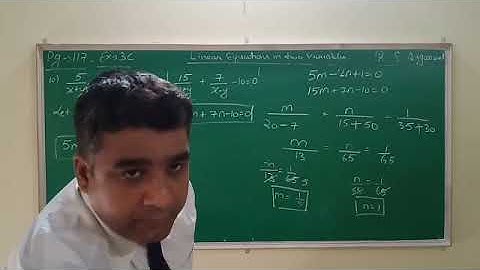 Class 10 || Linear equation in two variables || cross multiplication method || part 4