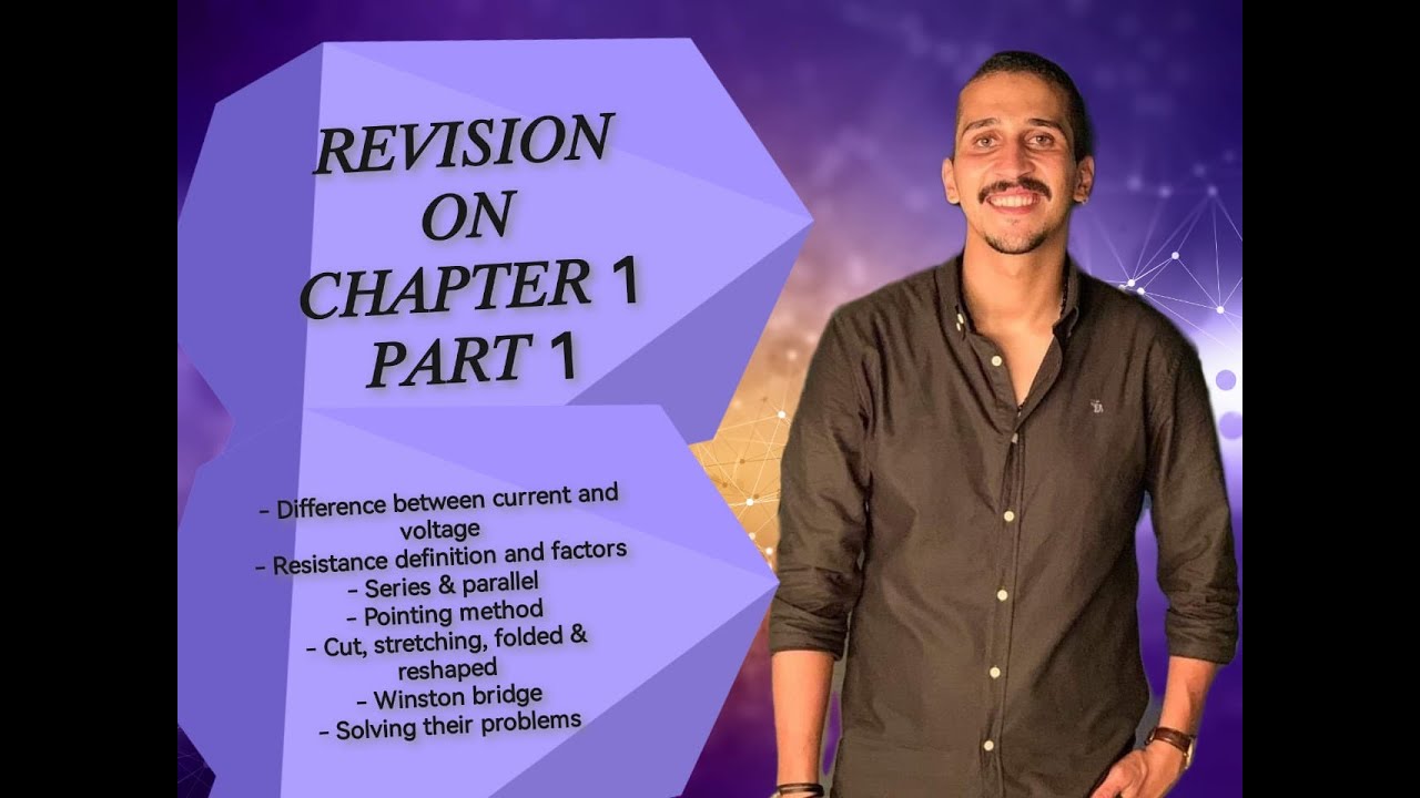 REVISION ON CHAPTER 1 PART 1 - YouTube