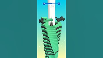 STACK BALL LEVEL GAMEPLAY SHORT LEVEL 646 #shorts #viral #trending