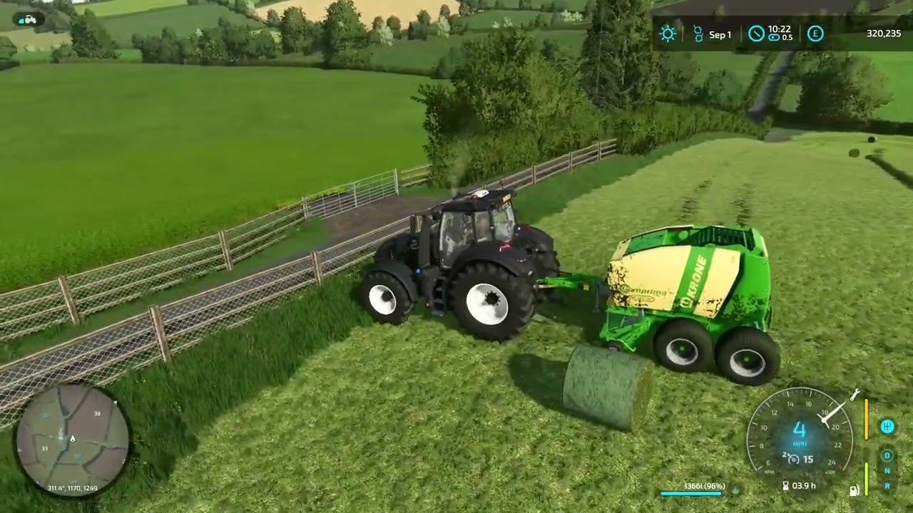 FS22 - GRASSLANDS 22 #32 | TANDAM AXLE KRONE BALE ROLLING UP SILAGE! | PART 1