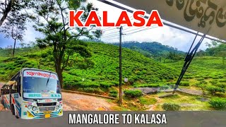 MANGALORE TO KALASA by Express Bus | Beautiful Scenic Journey | Kudremukh National Park 🏞️