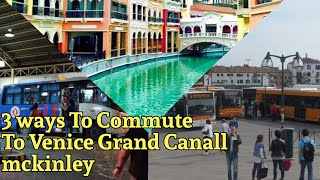 How to commute to Venice Grand Canal mckinley