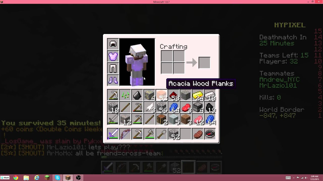 Hypixel uhc ep 3 with mrlaxio and andrew