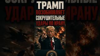 💣 НОВЫЕ БОМБАРДИРОВКИ? ДОНАЛЬД ТРАМП ОБЪЯВИЛ О ПОДГОТОВКЕ СВЕРХМОЩНЫХ УДАРОВ ПО ИРАНУ СЕЙЧАС!