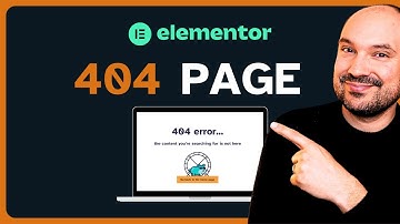 Elementor 404 Page Tutorial | + LottieFiles FREE Animations 🐹