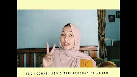 PROCEDURE TEXT || How To Make Milk Tea