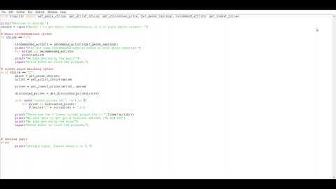 Final Project Code Demonstration - Python Methodologies Spring 2023