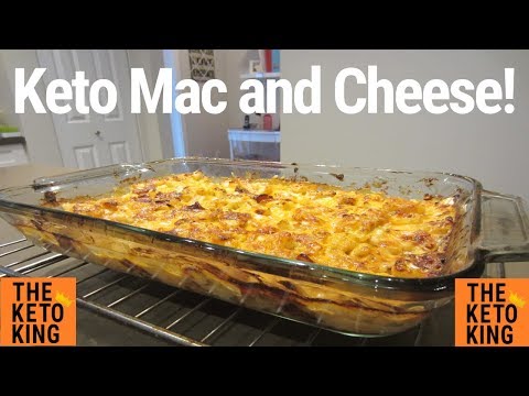 Keto Mac N Cheese | Cauliflower Mac N Cheese | Mac and Cheese