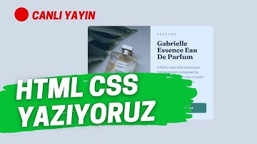 CANLI | HTML CSS FRONTEND ANTRENMANLARI