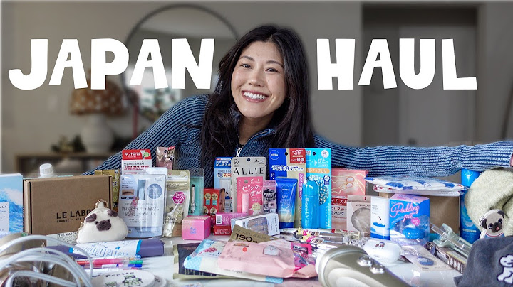the ULTIMATE Japan haul and shopping guide