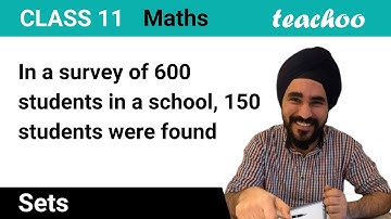 In a survey of 600 students in a school, 150 tea, 225 - Teachoo