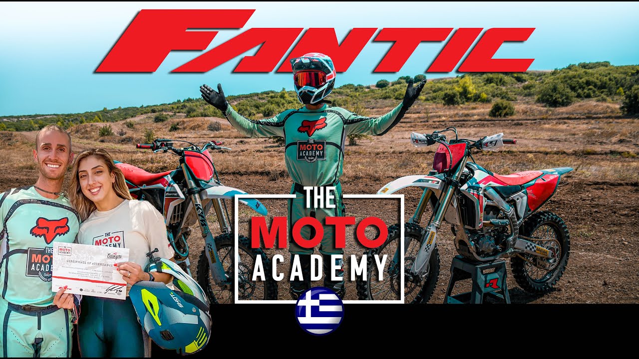Μαθήματα #MOTOCROSS από τον @AjCatanzaro  |  THE MOTO ACADEMY IN GREECE | BY FANTIC MOTOR HELLAS