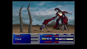 Final Fantasy VII: Ruby Weapon (End Game Optional Boss)