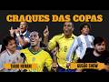 JOGADORES QUE FIZERAM HISTÓRIA NAS COPAS DO MUNDO | TIAGO HERANI E GUGÃO SHOW #futebol #cortes