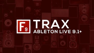 F9 TRAX Installation Guide : Ableton Live 9.1+