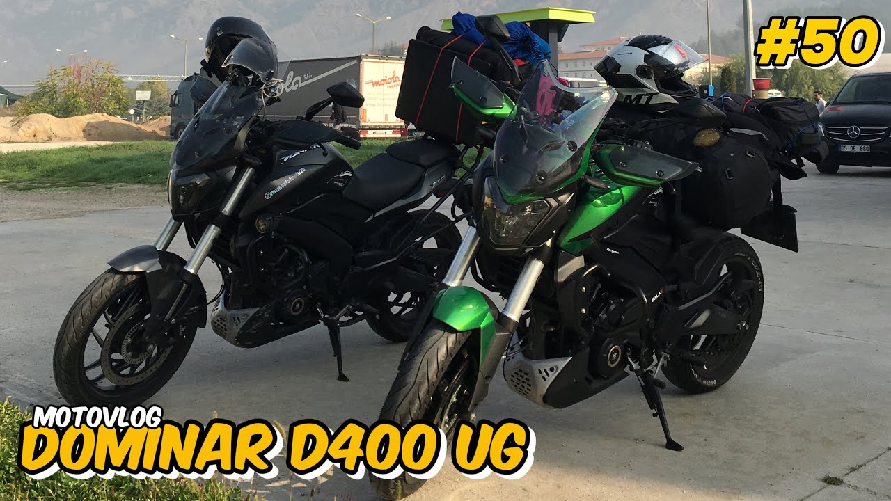 DOMİNAR D400 UG - UZUN YOL - AMASYA ŞEHİR İÇİ GEZİNTİ - ÇİFT DOMİNAR - MOTOVLOG - #50