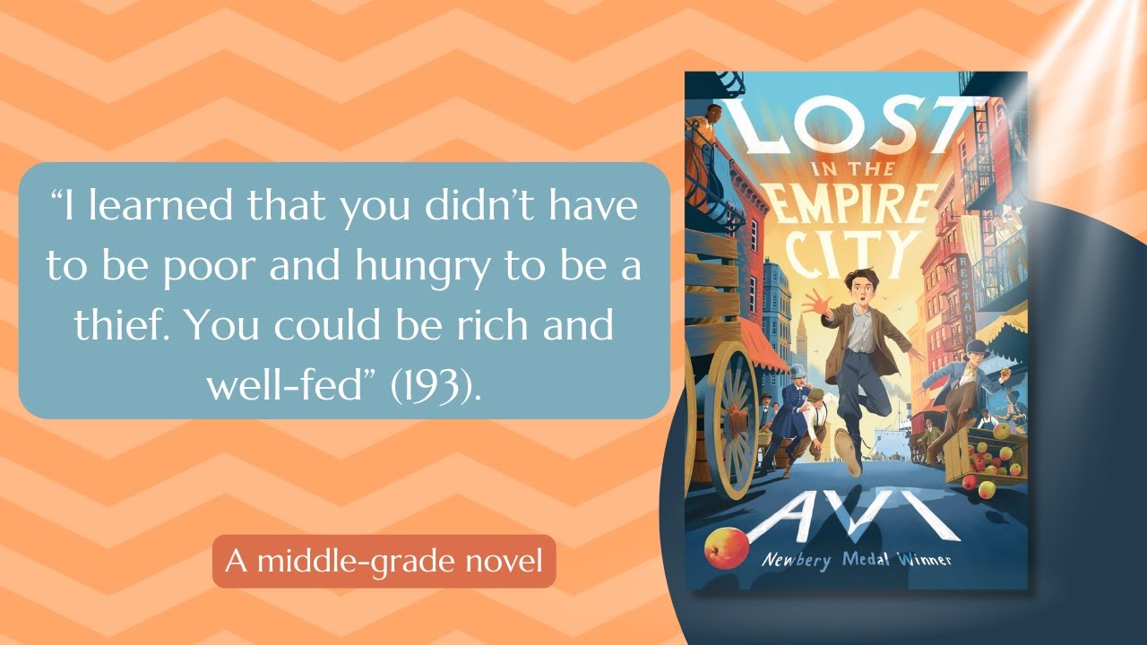Book Review for Lost in the Empire City by Avi