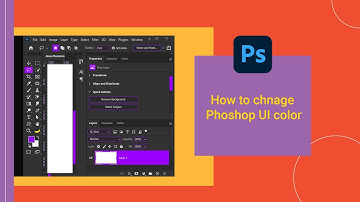 How to Change UI Colors in Photoshop |  Photoshop Interface Colors! | T8